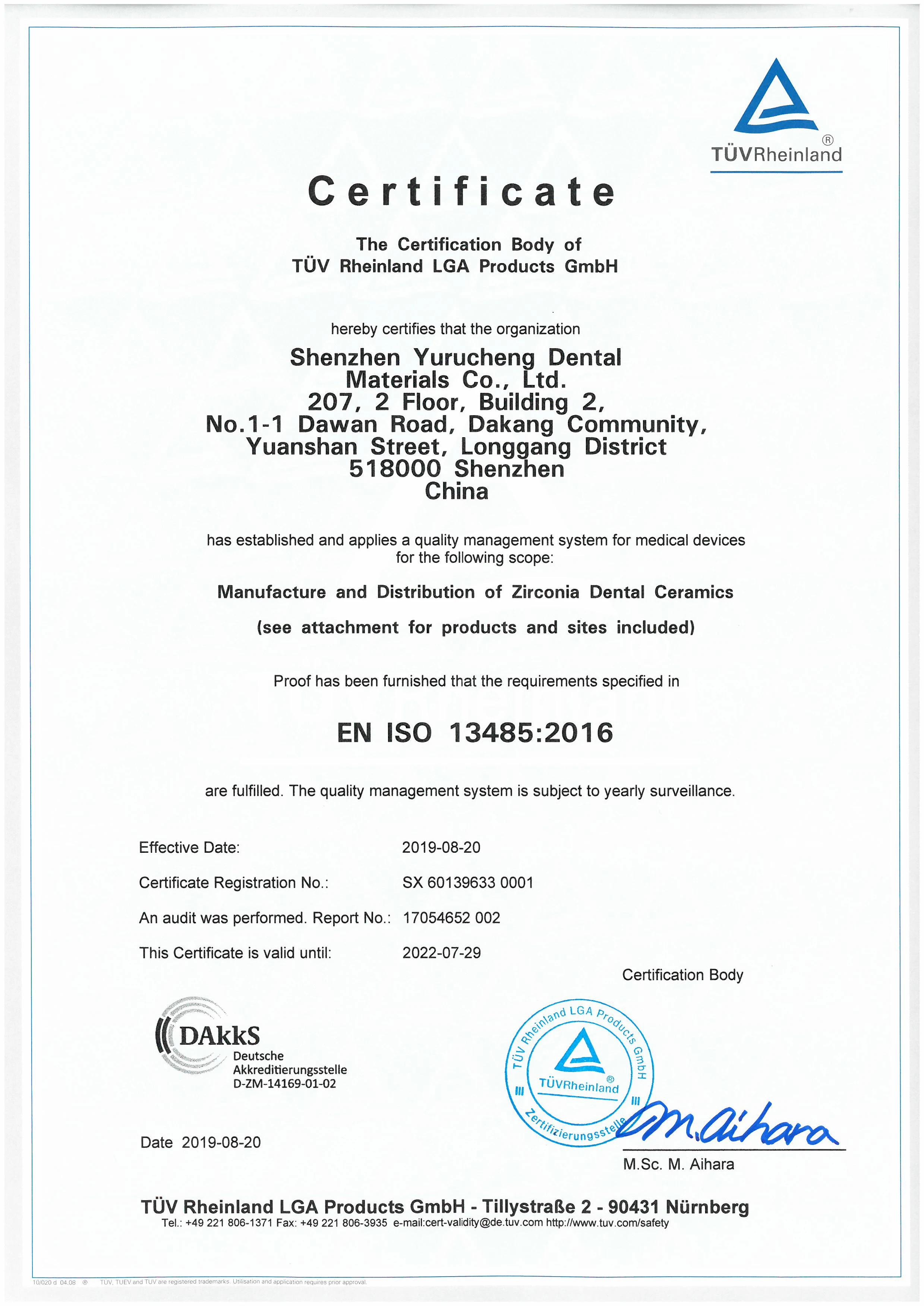 Hot Sale Yucera Press Porcelain Furnace Ingots for Dental Lab for Dental restoration