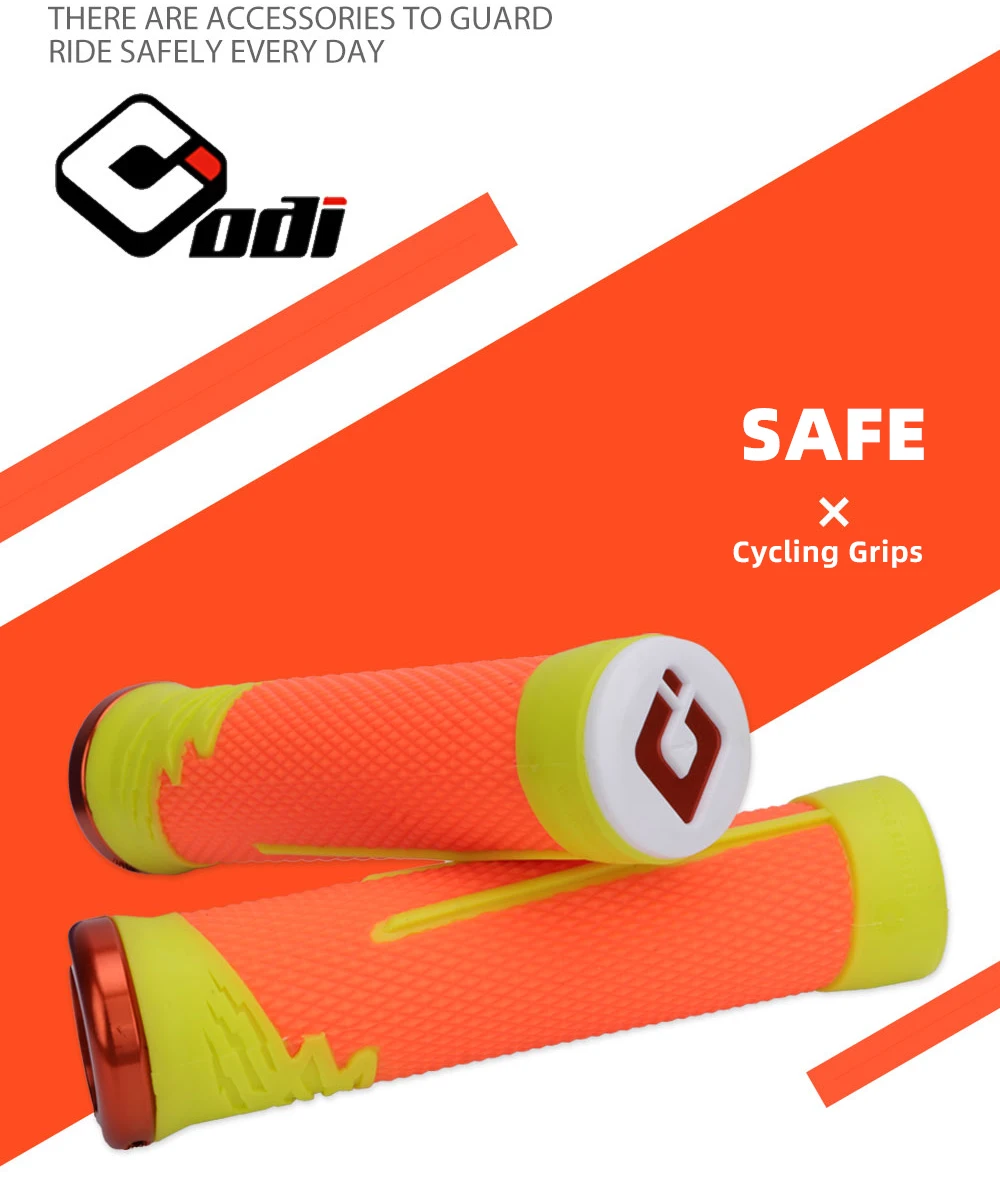 ODI AG2 22.2mm Universal Soft Anti-Skid Bicycle Handlebar Grips MTB and Road Bike Handle Grips for BMX Use