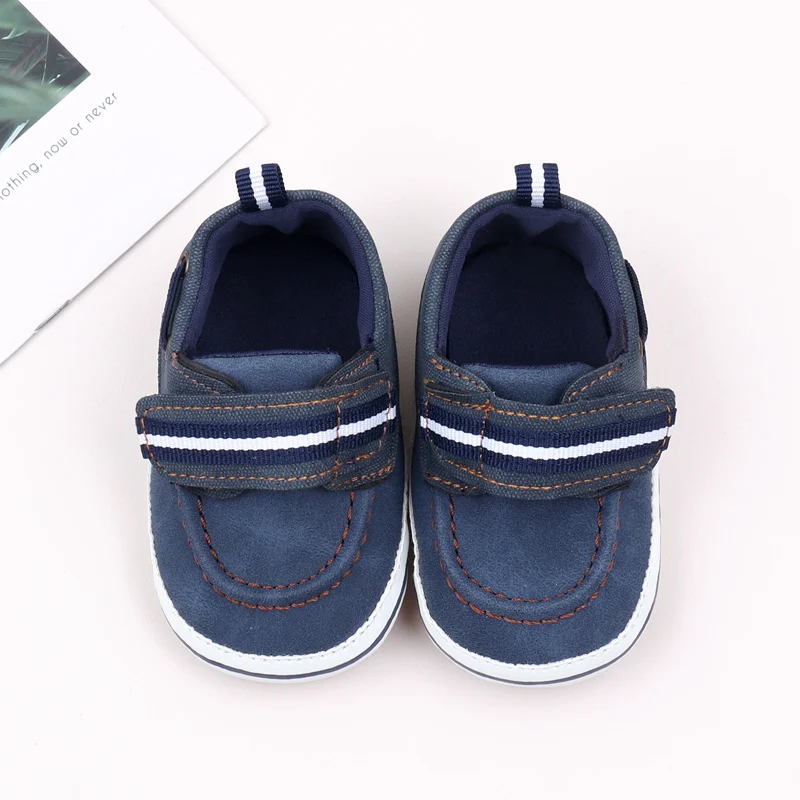 High Quality Soft TPR Outsole PU Baby Dress Shoes for Boys Spring Season Sprint Autumn Lightweight Breathable Anti-Slip Design details