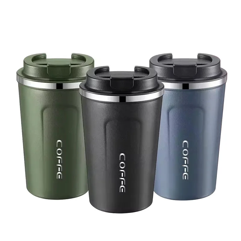 Wholesale 12 oz Stainless Steel Travel Tumblers Leak Spill Proof Coffee Mug Vacuum Insulated Lid Eco-Friendly Hot Thermal Gifts