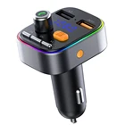Car Player Hot Sale Car Fm Transmitter Wireless Bluetooth Car Adapter Music Player