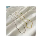 Snake 925 Hot Selling Fashion Simple Hip Hop Snake Chain Herringbone 925 Sterling Silver Necklace