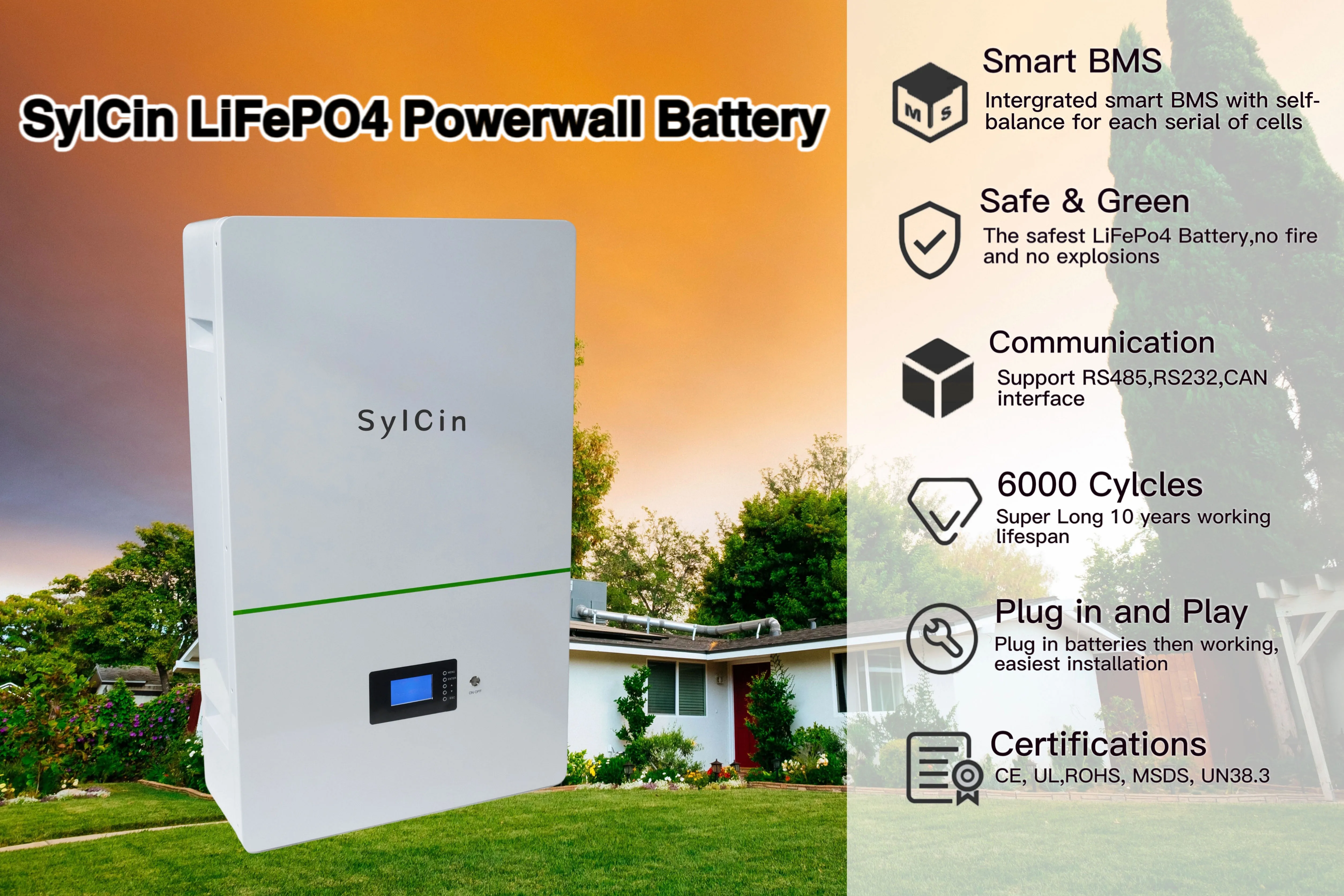 Solar Energy Storage Lithium Ion Battery Kwh V Deep Cycle Battery