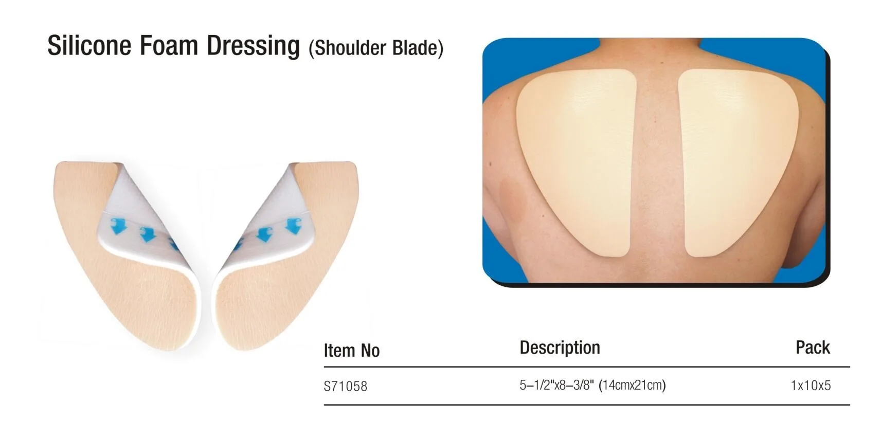 product silicone advanced wound dressings medical soft silicone absorbent foam dressing-100