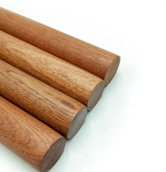 Custom Ebony Wood Kitchen Baking Tool Rolling Pin for Pastry Boards