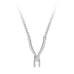 Original Design 18K Gold Plated Brass Jewelry Hiphop Party Pliers Pendant Chain Accessories Necklaces P223313