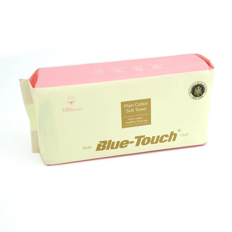 OEM disposable soft cotton towel dry and wet skincare for baby manufacture  high quality  disinfection towel