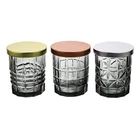 Candle Red Wholesale 8 Oz 10 Oz Empty Candle Vessels Black Red Blue Colored Glass Candle Jar In Bulk With Lid