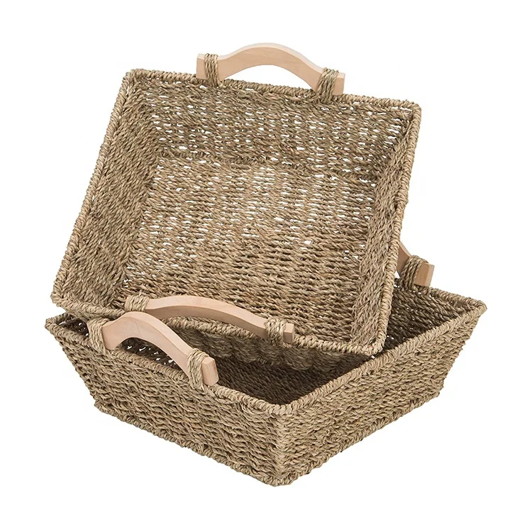 fruit and vegetable storage basket eco-friendly hand woven