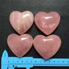 Rose Quartz Wholesale Natural Hand Carved Rose Quartz Crystal Heart For Healing Decoration