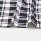 Check Cloth Super Soft Check Design Polyester Plaid Cloth Fabric Printed For Shirts