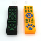 Vinyl Dog Toy Vinyl Chew Toy Tv Remote Control Two-piece Color Vinyl Interactive Squeaky Dog Chew Toy
