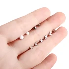 Piercing Jewelry High Quality Custom G23 14G 16G 18G Titanium Piercing Body Jewelry Stud Earrings For Women