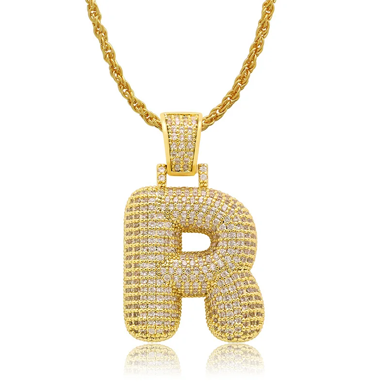 Wholesale Gold Hiphop Iced Out Cubic 