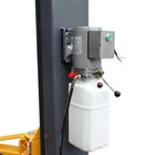 Post Car Lift 5 T Or 11000 Lbs 6 Bends Bilateral Release Hydraulic 2 Post Car Lift With E - Air Drum