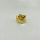 Gold Rings Plated Hip Hop Men Gold Finger Rings Jewelry 18k Gold Plated Stacking Chunky Rings Boys And Girls