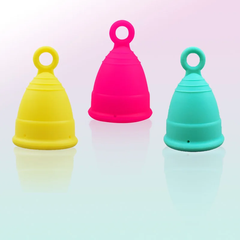 High Women Period Menstrual Cup With Ring - Buy Period Menstrual Cup,Women Cup,Period Cup Ring Product on Alibaba.com