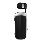Handsfree Clip-on Mini Headset Wireless Earphone Business Handsfree V5.0 Retractable Driving Earphone