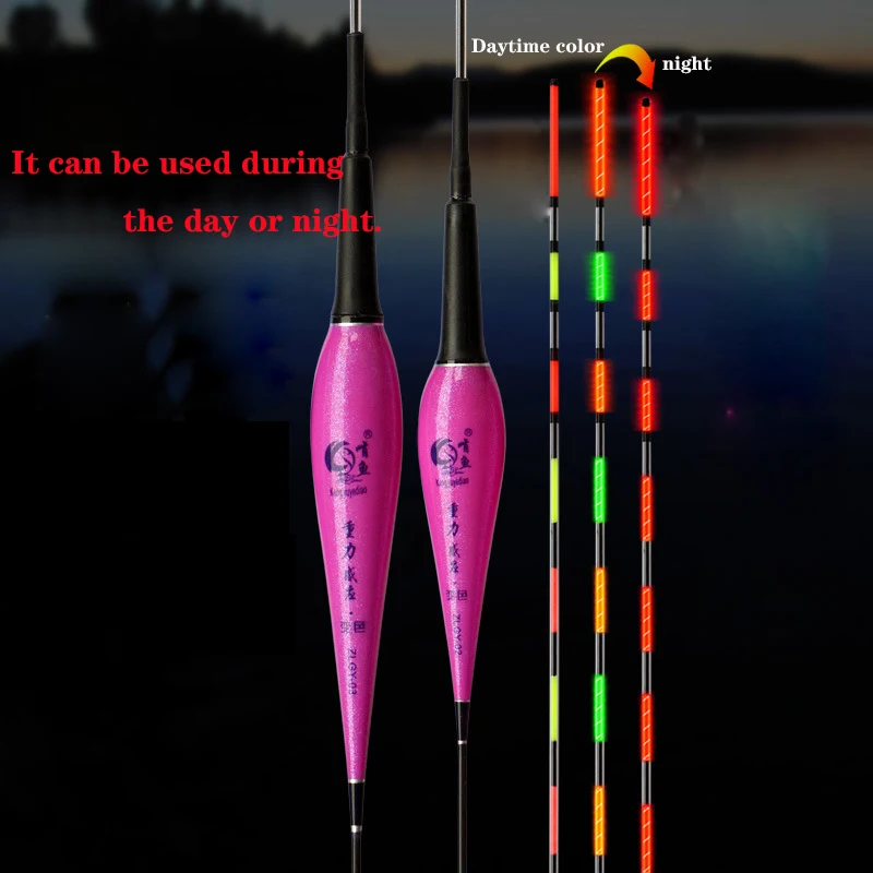 Details about   smart fishing led light float 1Pcs equipment Including battery CR425 Night 