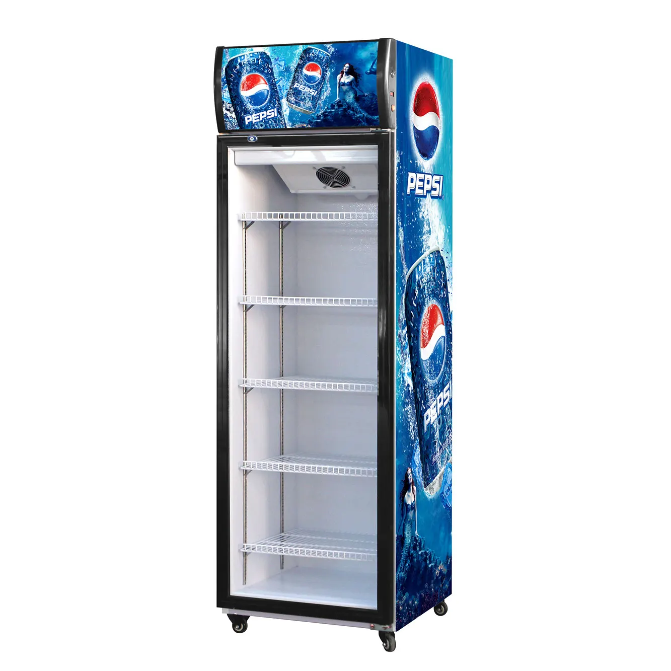 blue fridge freezer sale