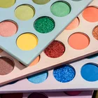 Colors 4 Colors Eyeshadow Beauty Glazed 40 Colors New Style 4 Levels Fresible High Pigmented Eyeshadow Palette