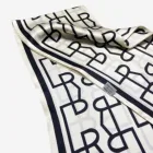 Scarf 155*17cm Spring Summer Scarves Ribbon Silk Luxury Stewardess Scarf With Scarf Packaging