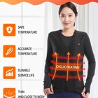 Vest Cheap Winter Men's Vest And Waistcoat Usb Rechargeable Heating Motorcycle Heated Vest