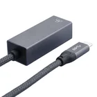 Adapter ULT-unite USB C To Ethernet Adapter Portable 1-Gigabit Network Hub Supporting 10/100/1000 Mbps