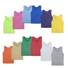 Custom Sports Vests Vest Soccer Vest Cheap Custom Sports Mesh Pennies Football Vests Numbered Soccer Vest