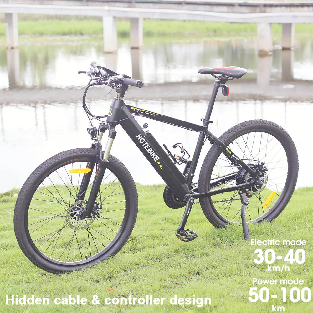 Mountain Bike with Hidden Battery 