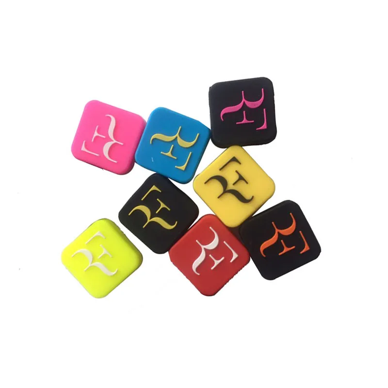 2 Pieces Red Heart Tennis Absorber_b Shock Dampener Racquet Vibration