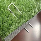 Garden Square Top Landscape Garden Sod Staples U Nails Pegs Pins U Shape Stakes