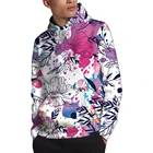 Sweatshirt 2020 Product Men New Sweatshirt Breathable Type Flower Color Mix Pattern Men's Oversize Hoodies