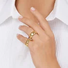 Jewellery Gold Gemnel Jewellery Evil Eye Moon Sun Star Custom Gold Plated Signet Ring