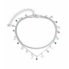 Snake Sexy Snake Bone Chain Set Necklace Simple Star Moon Oil Tassel Clavicle Chain