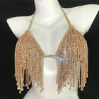 Girl Swimwear Wholesale 2020 Young Girl Bling Rhinestone Top Sexy Bikinis Woman Swimwear Suits Party Wear