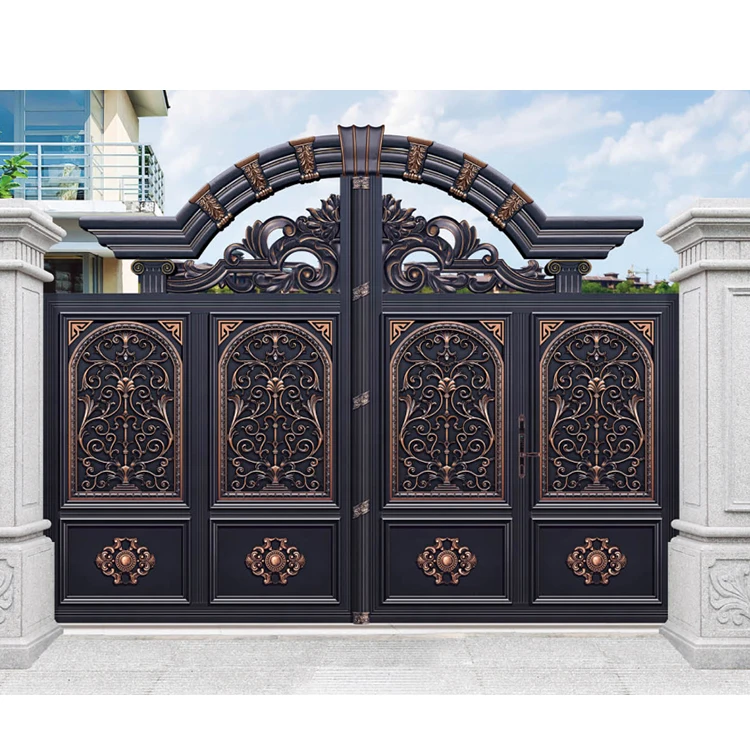 Cheap Folding Gate Design For Wall Compound Iron Gate Door Prices, View