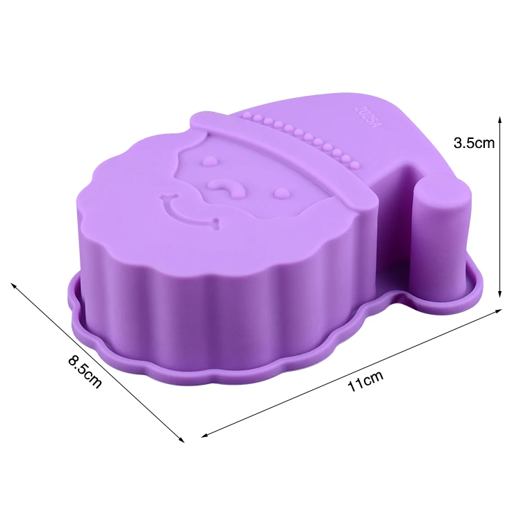 Christmas Bakeware Molds Santa Claus Baking Pan Chocolate Mould Soap Mould Silicone Cake Mold Cake Decorating Supplies