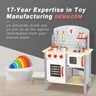 Kids Toy FSC Wooden Toy Building Block Custom Display Educational Baby For Kids TOOKY Toy Block Set
