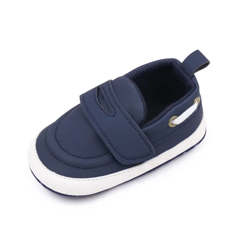 Simple Casual 0-12 Months Baby Soft Toddler Shoes Solid Color for Spring and Autumn factory