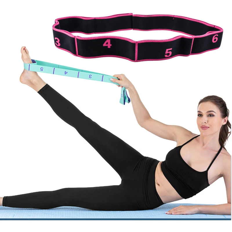 Fitness Sport Training Arm Thigh Strap Elastic Resistance Bands Yoga Pull Belt 