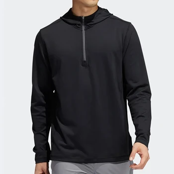 Factory Customized Long Sleeve Quarter Zip Sweatshirt With Pockets Funnel Neck Hoodie Jumper Hoodie Slim Fit Quarter Zip With Po