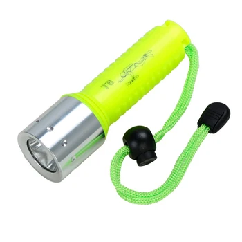 waterproof flashlight for promotion underwater flashlight diving plastic torch light