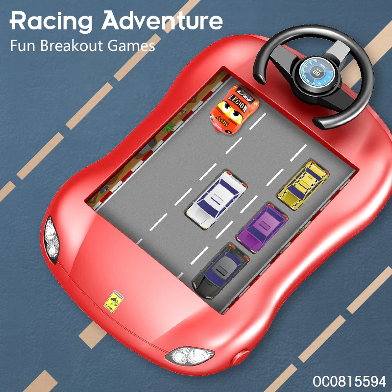 Racing car driving simulator game steering wheel toys and games new