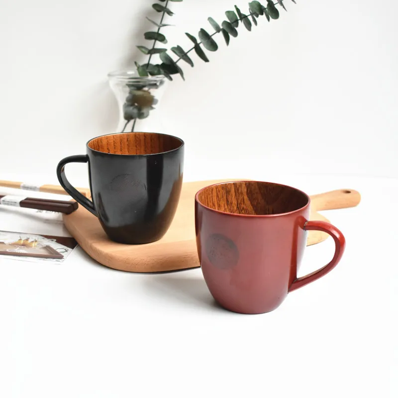 Handmade Coffee Mug Man Gift Small Wood Cup Barrel Mug Wooden Beer Mug Outdoor Tea Drinking Cup