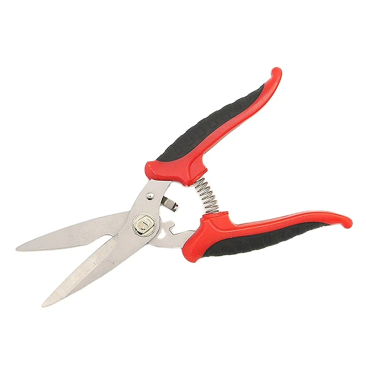 Cover High Carbon Steel Scissors Household Shears Tools Electrician Wire Cut 