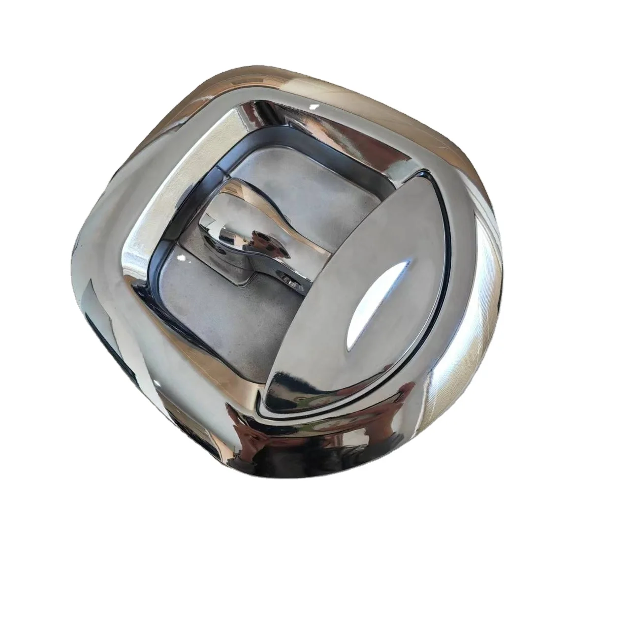 Chroming Zinc Alloy Door Safety Locks Compressed T Handle Latches Caravans Toolbox Truck Car Trailers Whale Tail Lock supplier