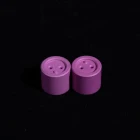 Bead Metal XinJiao 96% 99% Pink Alumina Ceramic Bead With Metal Nickel Copper Plating