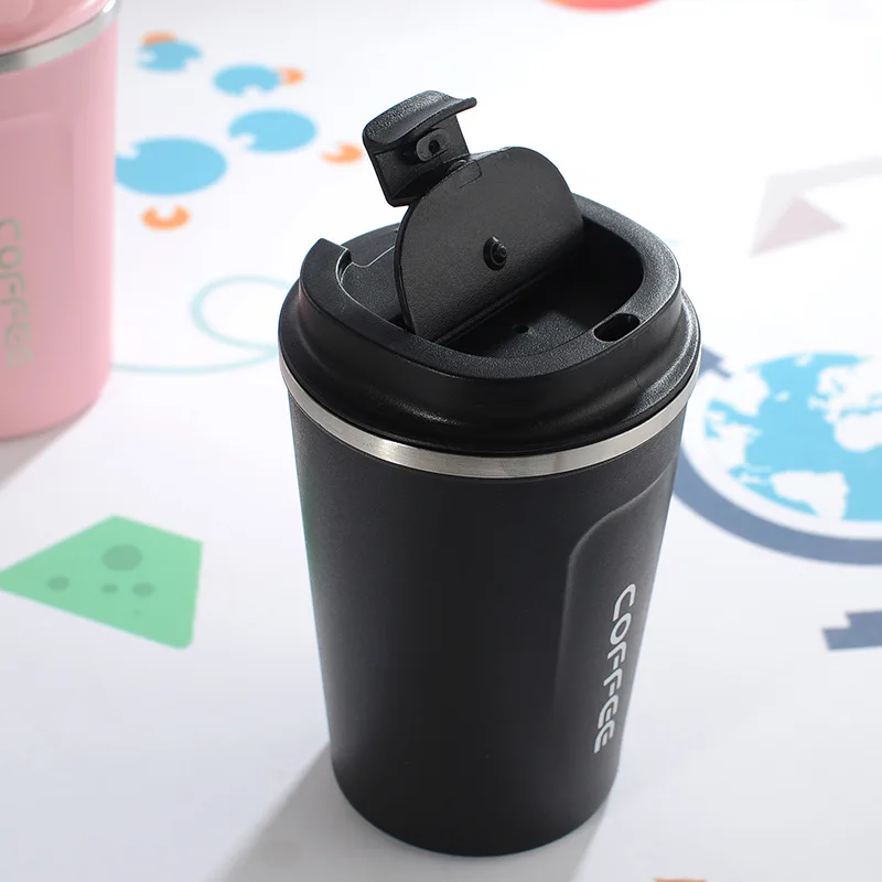Custom Logo Sublimation 17oz  Stainless Steel Vacuum Insulated Travel Coffee Mug with Lid