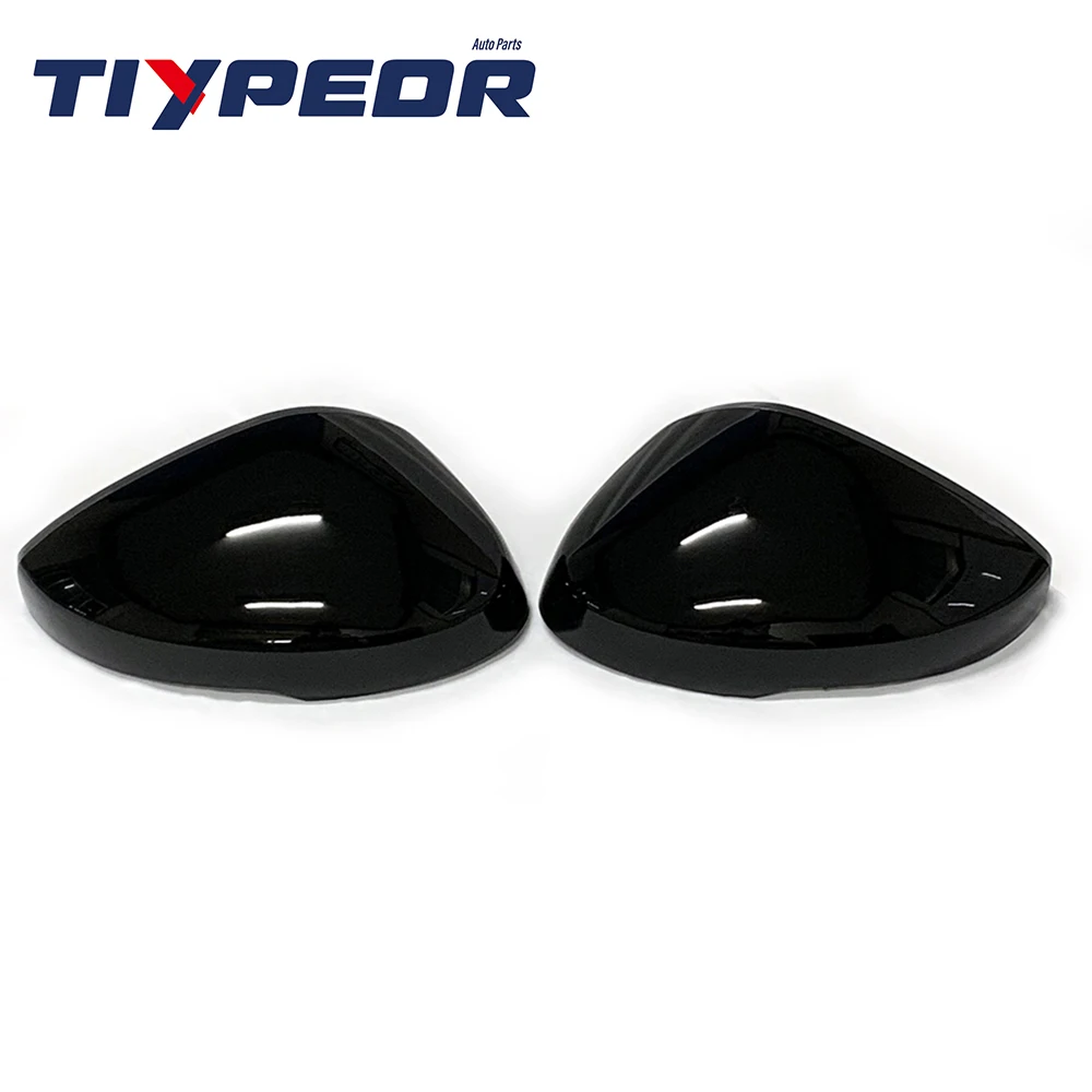 product glossy black mirror cover replacement mugen type for honda civic 11 gen mugen type r 2022 no turn signal exterior part-3